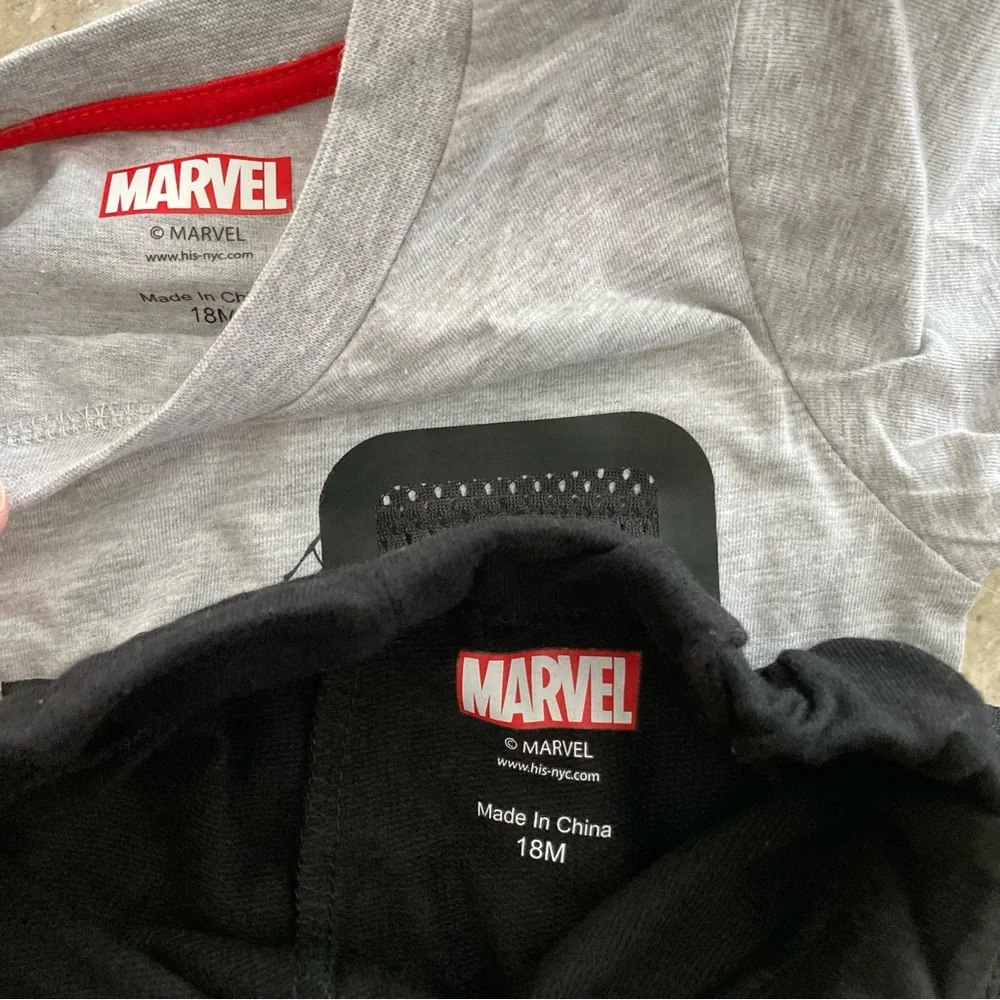 Marvel Spider-Man Tee and Shorts Set 18 Months Boy Superhero Outfit NEW T-shirt